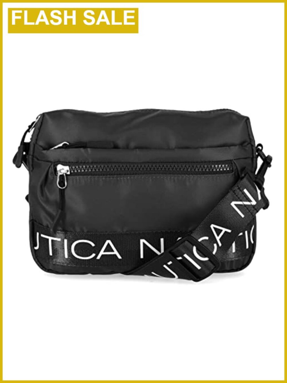 Nylon Crossbody Bag with Adjustable Strap, Belt Bag
